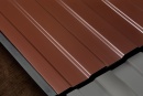 Профнастил С8 1200/1150x0,45 мм, 8017 шоколадно-коричневый глянцевый