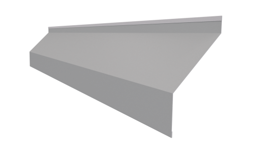 Ламель Хоста 110x0,4 мм, 9006 бело-алюминиевый глянцевый
