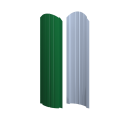 Штакетник Европланка Престиж 131x0,45 мм, 6002 лиственно-зеленый глянцевый