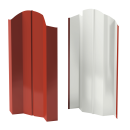 Штакетник М-образный Престиж 118x0,4 мм, 3009 оксид красный глянцевый