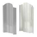 Штакетник М-образный Престиж 118x0,4 мм, 7035 светло-серый глянцевый
