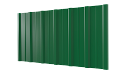 Профнастил НС16 1150/1100x0,45 мм, 6029 мятно-зеленый глянцевый