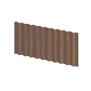 Профнастил С21 1051/1000x0,45 мм, Орех 3D