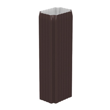 Труба водосточная 76x102x1000 мм, 8017 шоколадно-коричневый