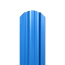Штакетник Евротрапеция 117x0,5 мм, 5015 небесно-синий глянцевый