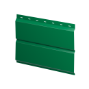 Металлосайдинг Л-брус 264/240x0,45 мм, 6029 мятно-зеленый глянцевый
