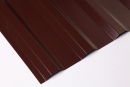 Профнастил С20 1150/1100x0,4 мм, 8017 шоколадно-коричневый глянцевый
