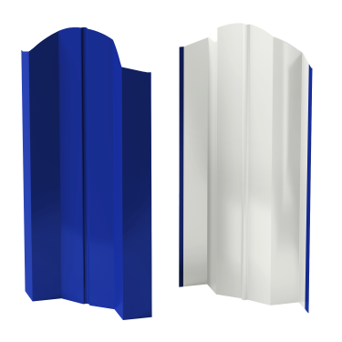Штакетник М-образный Престиж 118x0,45 мм, 5002 ультрамариново-синий глянцевый