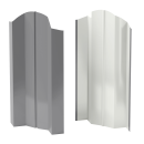 Штакетник М-образный Престиж 118x0,45 мм, 7037 пыльно-серый глянцевый