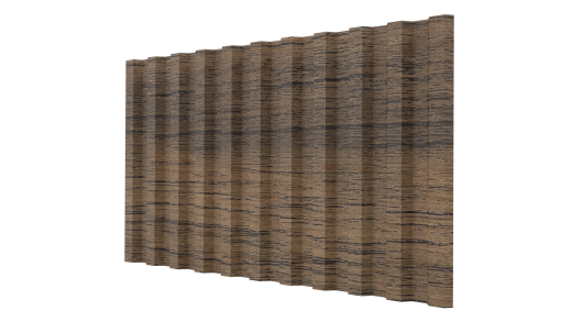 Профнастил С21 1051/1000х0,45 мм, Дуб Сантана 3D