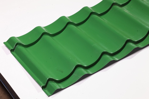 Профиль Феникс 1180/1100x0,45 мм, 6002 лиственно-зеленый глянцевый