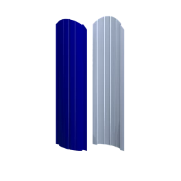 Штакетник Европланка Престиж 131x0,4 мм, 5002 ультрамариново-синий глянцевый