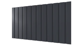 Профнастил С10 1155/1100x0,5 мм, 7024 графитовый серый PUR Pruf
