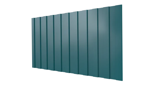 Профнастил С8 1200/1150x0,45 мм, 5021 водная синь глянцевый