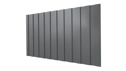Профнастил С8 1200/1150x0,45 мм, 7005 мышино-серый глянцевый