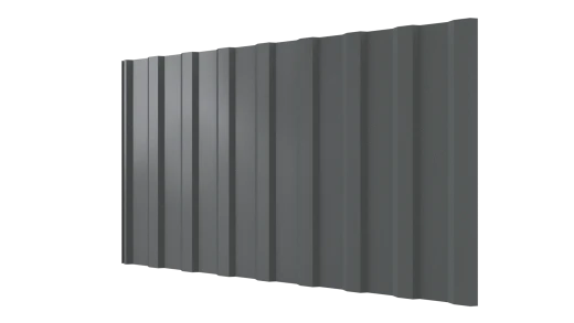 Профнастил С20R 1150/1100x0,45 мм, 7005 мышино-серый глянцевый