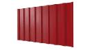 Профнастил С20B 1150/1100x0,65 мм, 3020 транспортный красный глянцевый